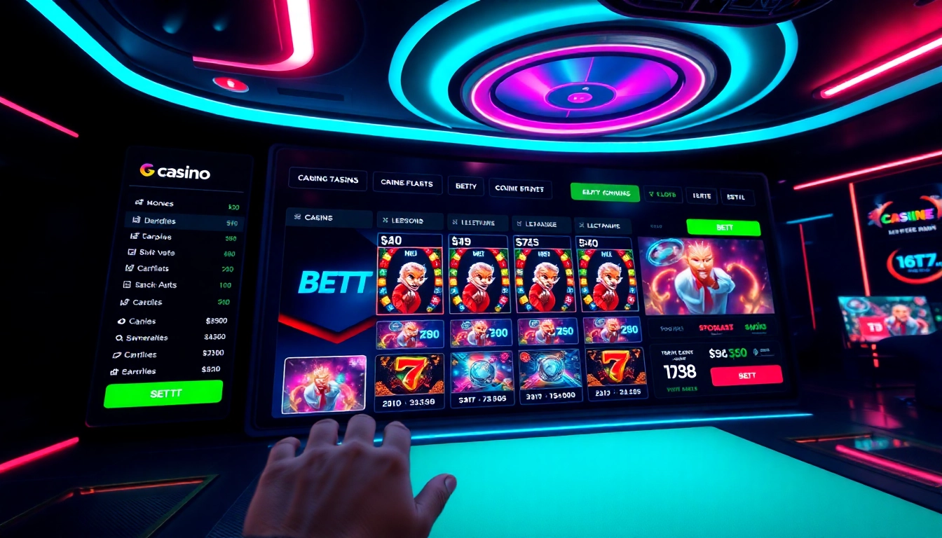 Engaging online casino scene featuring ck999 branding with vibrant neon lights and betting action, highlighting digital gaming excitement.
