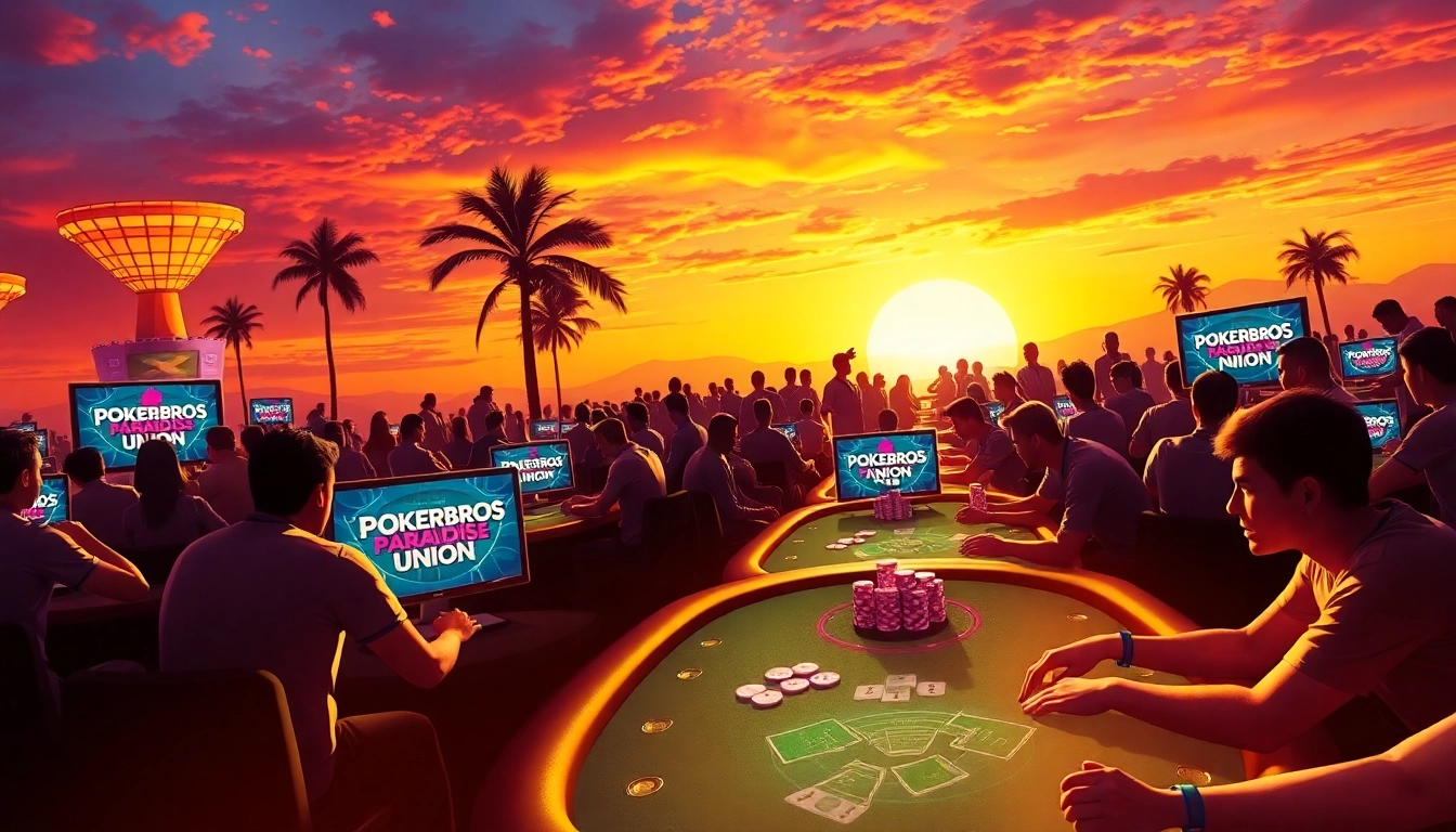 Maximize Your Play at Pokerbros Paradise Union: The Premier Online Poker Community